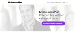 Desktop Screenshot of mybusinessplan.fr