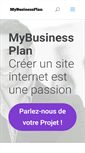 Mobile Screenshot of mybusinessplan.fr